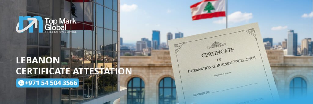 Lebanon Certificate Attestation